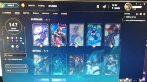 Conta de league of legends barato LOL
