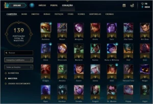 Conta do LOL Prata lV - League of Legends