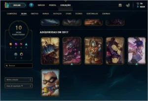 Conta do LOL Prata lV - League of Legends