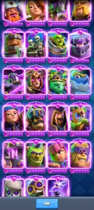 Clash Royale Torre 16, Cv75, 9k+💎, 4kk+💰, 12K+🏆 