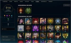 conta lol unranked lvl 516 441 skin pra vender agora - League of Legends