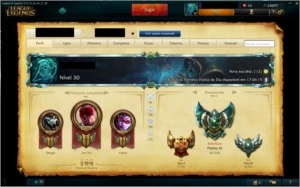 VENDO CONTA DE LEAGUE OF LEGENDS LOL