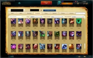 VENDO CONTA DE LEAGUE OF LEGENDS LOL
