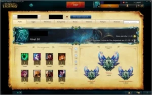 VENDO CONTA DE LEAGUE OF LEGENDS LOL