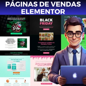 Páginas de Vendas e Landing Pages Prontas Elementor - Outros