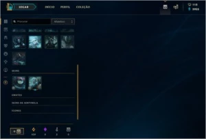 Conta League of lengends, 84 Skins - League of Legends LOL