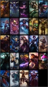 Conta com borda Platina + Udyr Guardião Espiritual + Skins - League of Legends LOL
