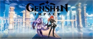 Contas Genshin Impact AR 5 e 7 com Shogun Raiden e Diluc