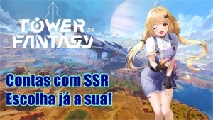 Contas Tower of Fantasy com personagens SSR - Others