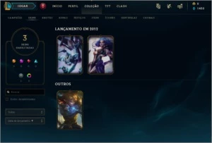 Conta GOLD 2 - League of Legends LOL