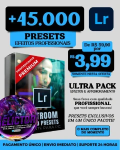 [Promoção] Ultra Pack +45.000 Presets Para Lightroom - Digital Services