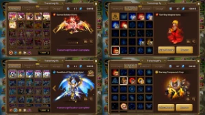 Summoners War Global com Seara Bastet Verad Leo EzioDark