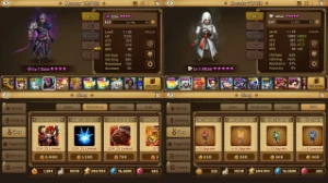 Summoners War Global com Seara Bastet Verad Leo EzioDark