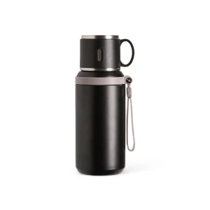 Garrafa Térmica Preta 600 ml