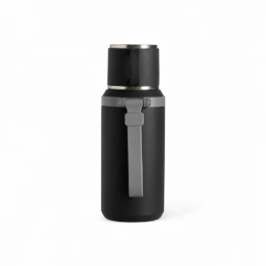 Garrafa Térmica Preta 600 ml - Artesanato e Personalizados