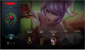 Conta platina 4 no provisório da md10 - League of Legends LOL