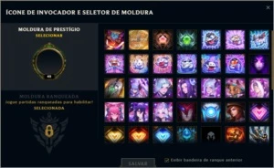 Conta platina 4 no provisório da md10 - League of Legends LOL