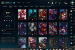 conta de lol - League of Legends