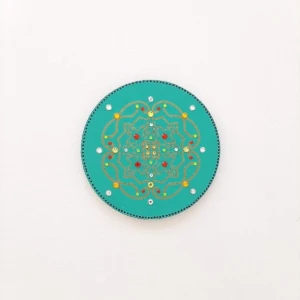 Mandala Indiana Colorida - Artesanato e Personalizados