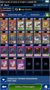 Yugioh duely links (conta) - Free Fire