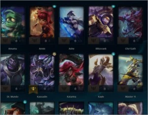 CONTA OURO 4, SKIN BLITZ VITORIOSO, 25 CAMPEÕES, NVL 34 - League of Legends LOL