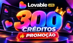 300 Créditos Lovable - Na Sua Conta (Workspace) - Outros