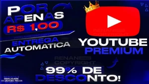 Youtube Premium - 30 Dias - Assinaturas e Premium