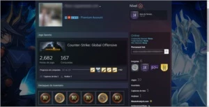 CONTA STEAM 14 ANOS