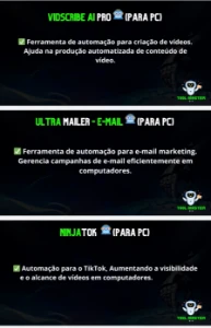 Pack De Ferramentas Premium PRO 2024 - ATUALIZADA - Others