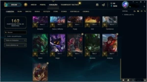 conta gold 4 lvl 58 - League of Legends LOL