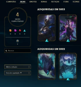 Conta Mestre lol - League of Legends
