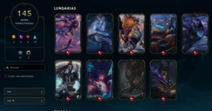 Conta Valorant e lol com skins