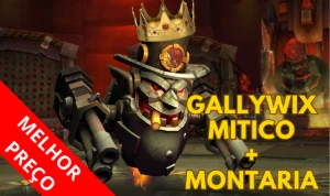 Montaria Gallywix e Queen Ansurek Mitico 100% Garantida - Blizzard