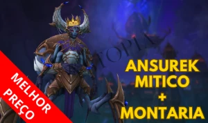 Montaria Gallywix e Queen Ansurek Mitico 100% Garantida - Blizzard