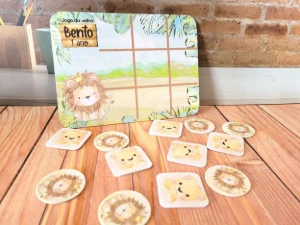 Jogo da Velha Leãozinho Cartonado 19 x 14 cm - Artesanato e Personalizados