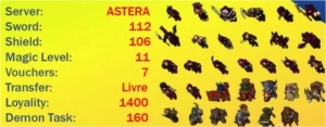 Elite Knight 409 - Astera - Tibia