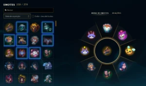 Conta D2 borda mestre 244 skins - League of Legends LOL