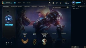CONTA COM 3 SKINS PRESTIGIO e SKIN RIVEN CAMPEONATO 2016 - League of Legends LOL
