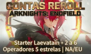 Arknights Endfield - LAEVATAIN 6⭐ + 2-6 Operadores 5⭐
