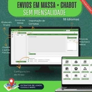 Wasender + gerador de Licenças vitalícias v3.3 - Social Media