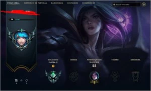 CONTA LEAGUE OF LEGENDS SMURF LOL