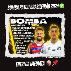 Bomba Patch Brasileirão 2024 - Para Iphone - Outros