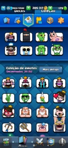 Conta Clash Royale