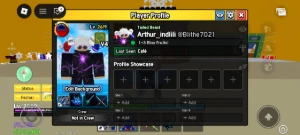 Conta de Roblox focada em blox fruit