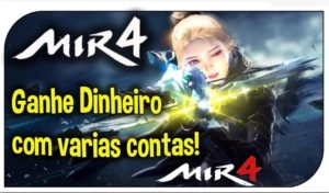 MIR4 - CONTA LEVEL 40 COM 2F A 4F PRONTA PRA MINEIRAR/FARMAR