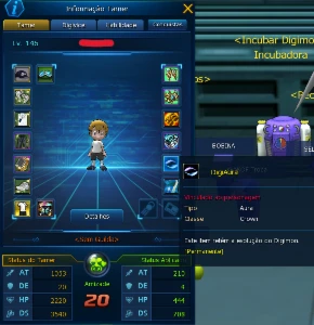 Conta LA Omegamon Tamer lv 146 - Digimon Masters Online DMO