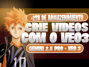 Gemini 2.5 + Veo 3 / Convite Valido Por 30 Dias