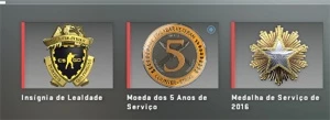 Conta 10 anos de serviço steam com 3 medalhas + prime - Call of Duty COD
