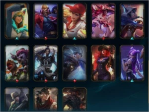 Conta platina 4 main adc - League of Legends LOL