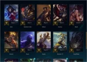 Conta platina 4 main adc - League of Legends LOL